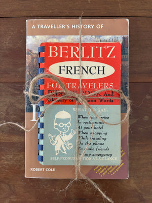 Paris Book Bundle: Berlitz French for Travelers and A Traveller’s History of Paris by Robert Cole