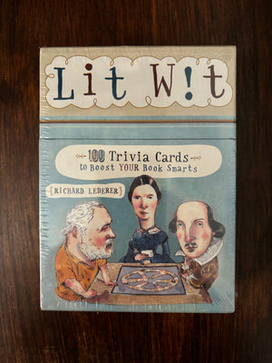 Lit Wit: 100 Trivia Cards to Boost Your Book Smarts